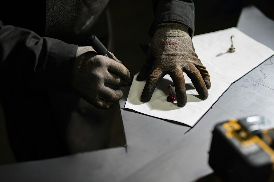 detective investigating documents