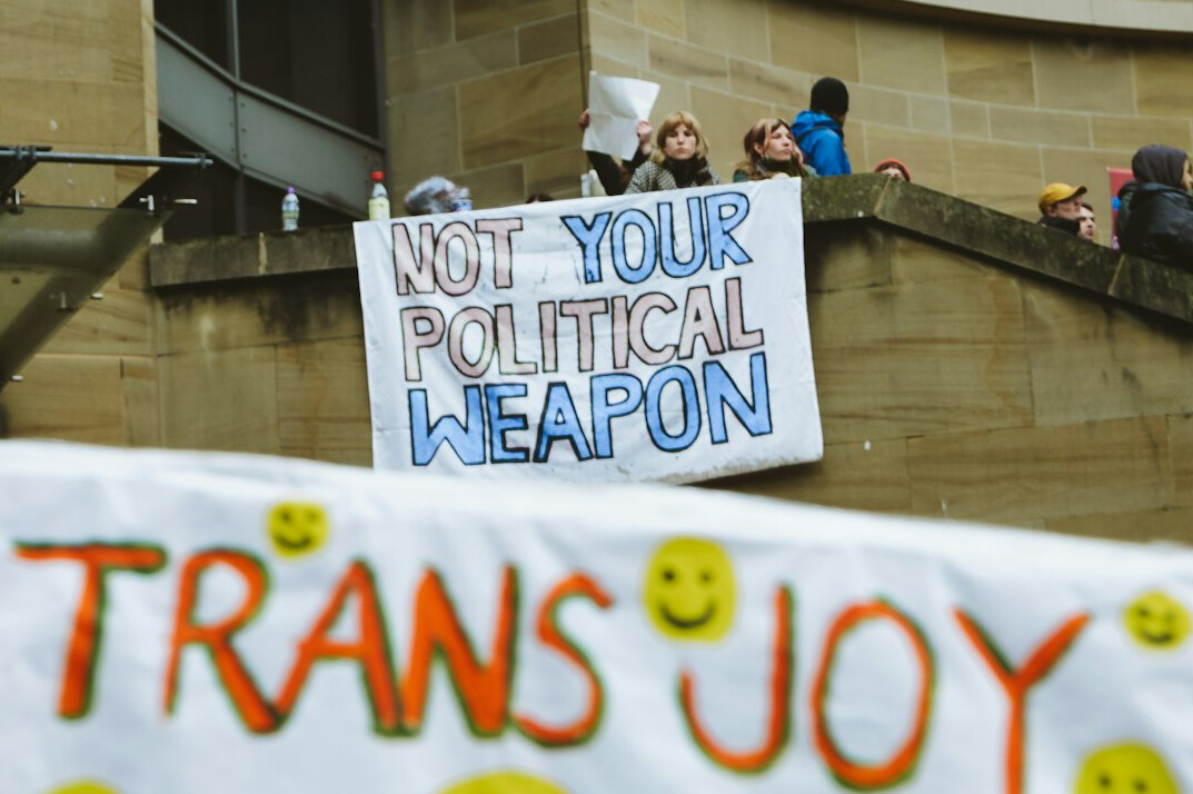 transparency protest