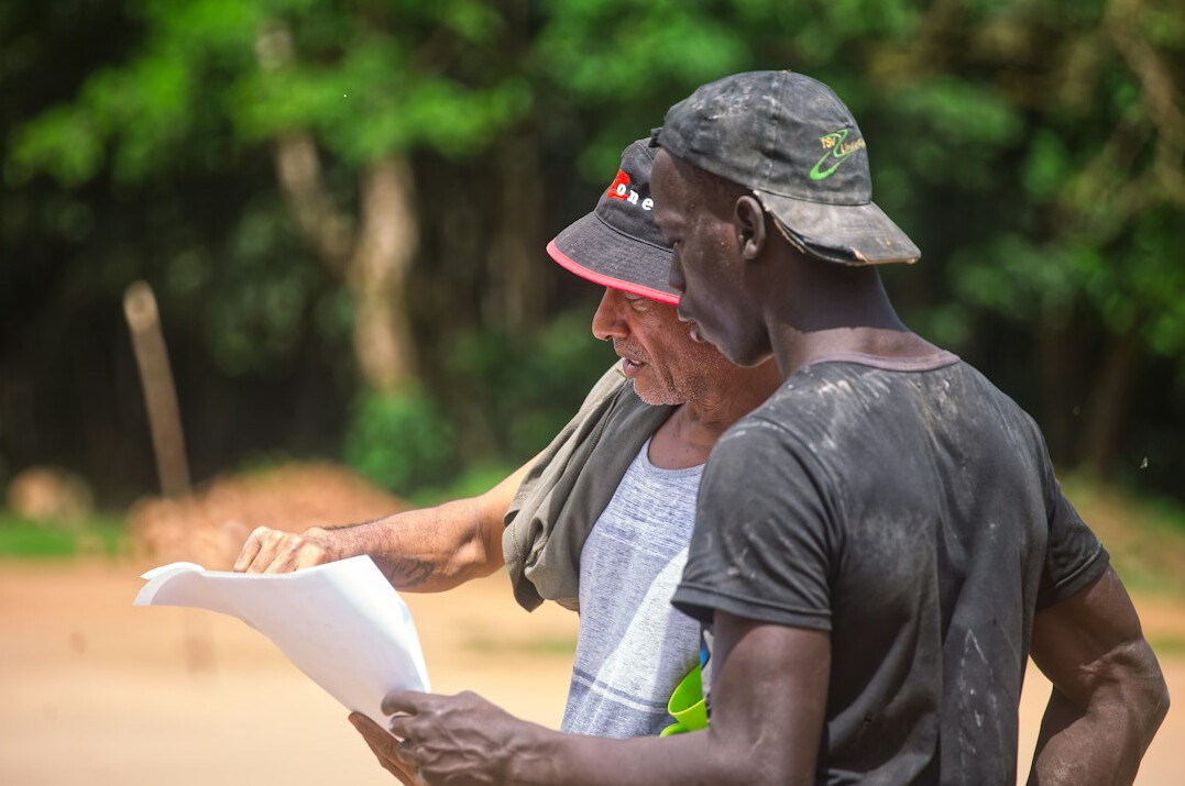 citizen reading documents