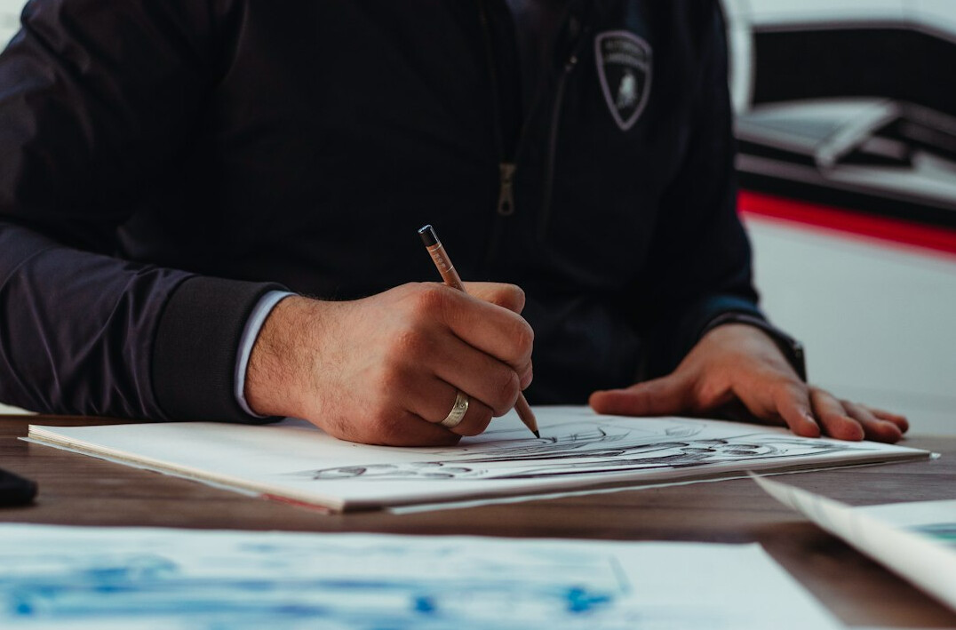 investigator taking notes
